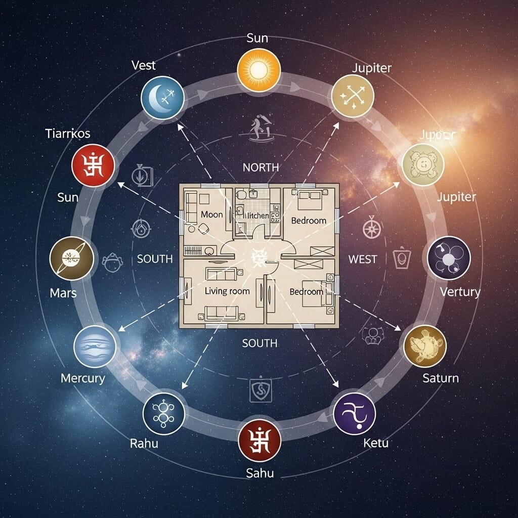ვასტუ ასტროლოგია და პლანეტები